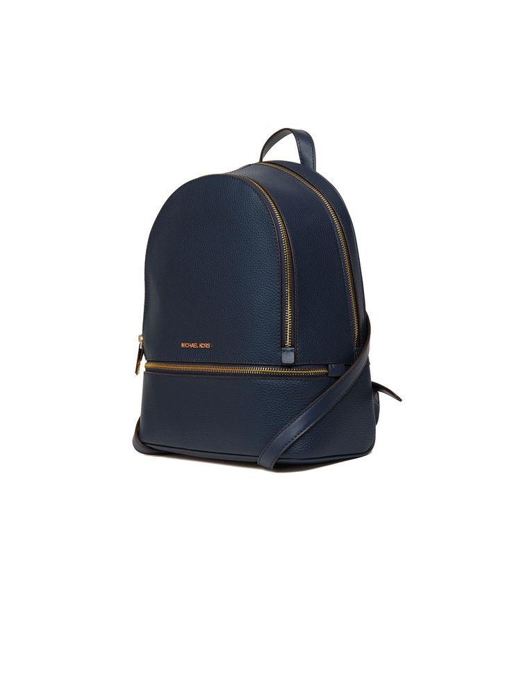 Michael Kors 100% Leather backpack in navy