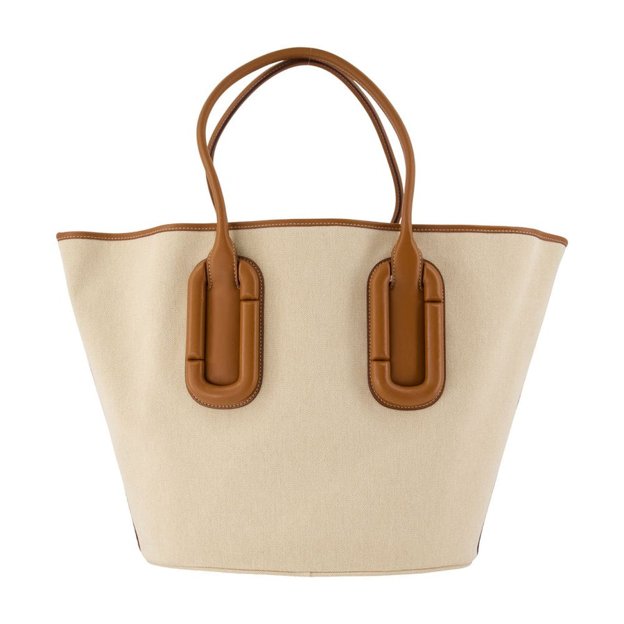 The Tote Shoulder Bag - Marc Jacobs Cotton Beige / Shoulder-hobo-bags