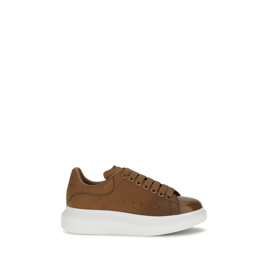 Alexander McQueen UPPER 100% Calf Leather Bos Taurus SOLE 100% Rubber sneaker in brown