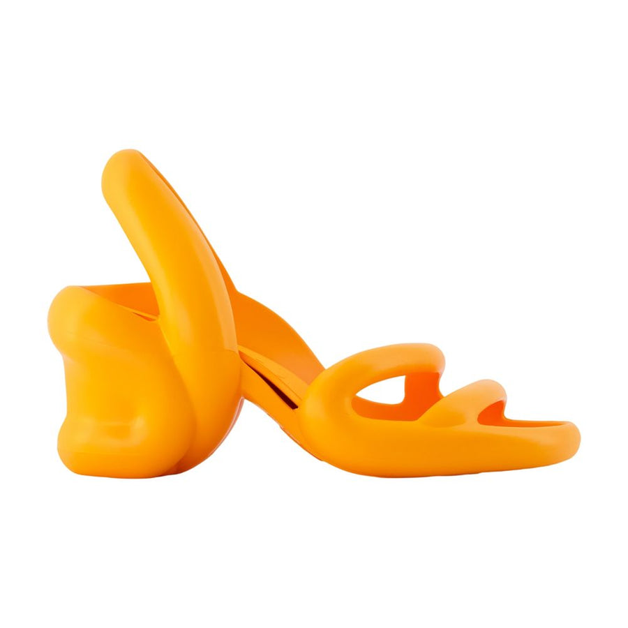 Camper Synthetic pump in orange