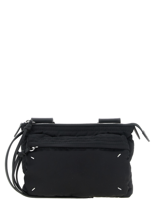 Maison Margiela 100% Polyamide crossbody bag in black