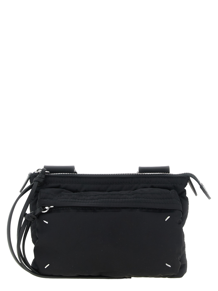 Maison Margiela 100% Polyamide crossbody bag in black
