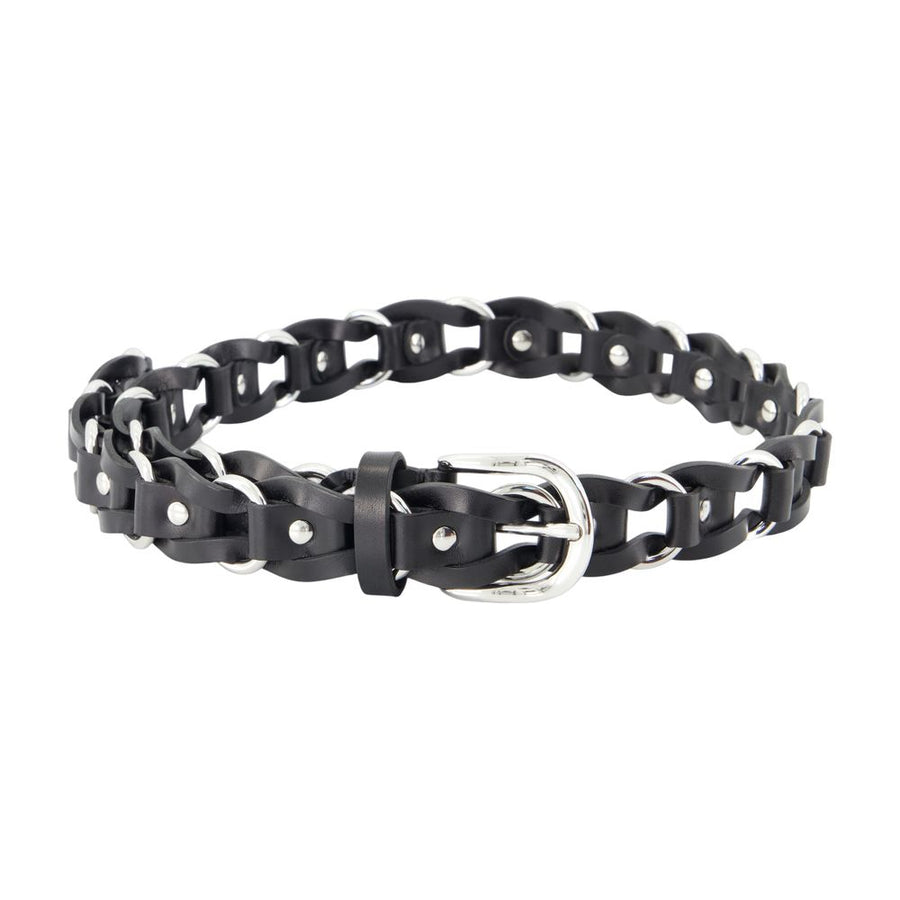 Isabel Marant cowhide belt in black