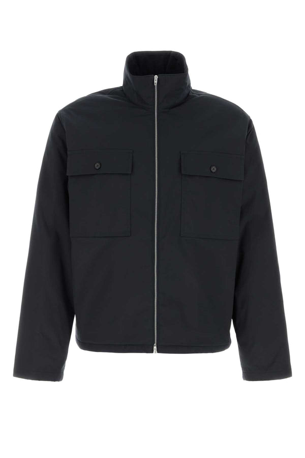Jil Sander Exterior: 100% Polyester jacket in black