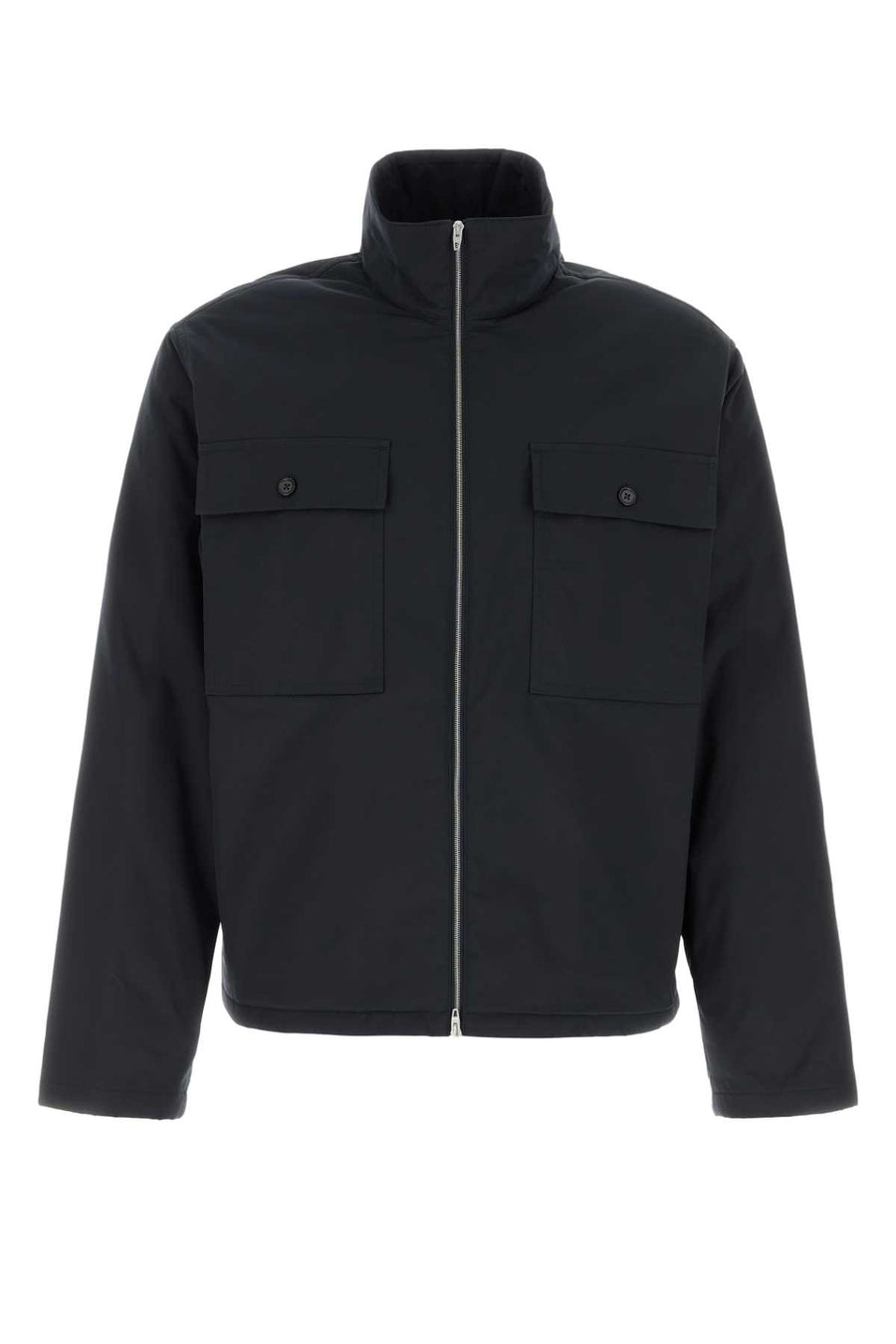 Jil Sander Exterior: 100% Polyester jacket in black