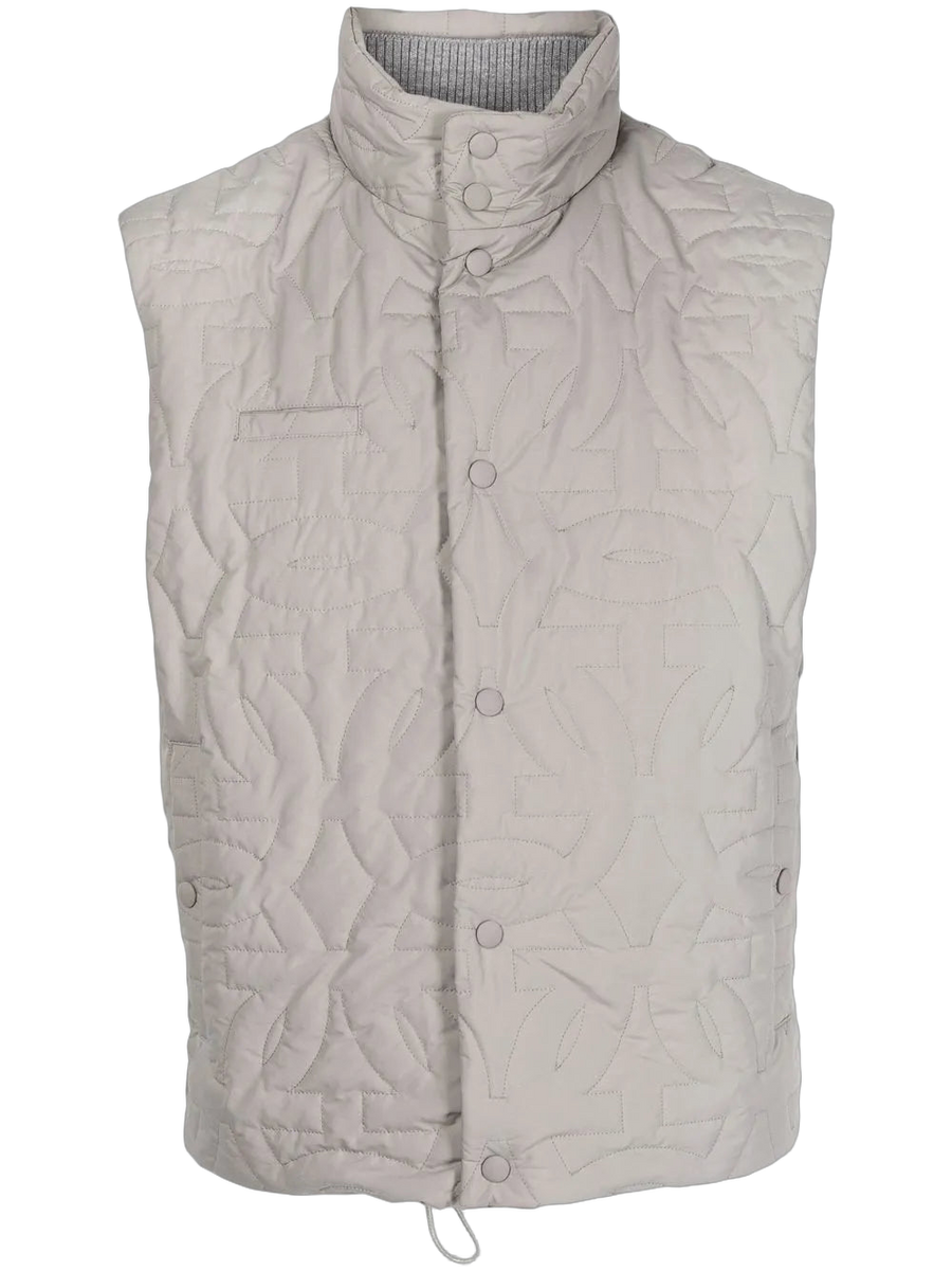 Ferragamo gilet in gray