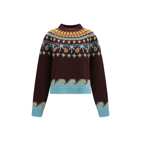 Bordeaux Wool Oves Aries Sweatshirt Clothing