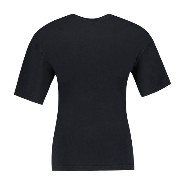 Courreges cotton t-shirt in black
