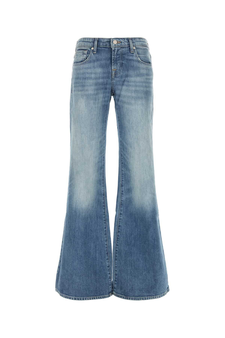 Jeans Low Flare Azzurro