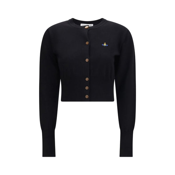 Black Cotton Cardigan Clothing