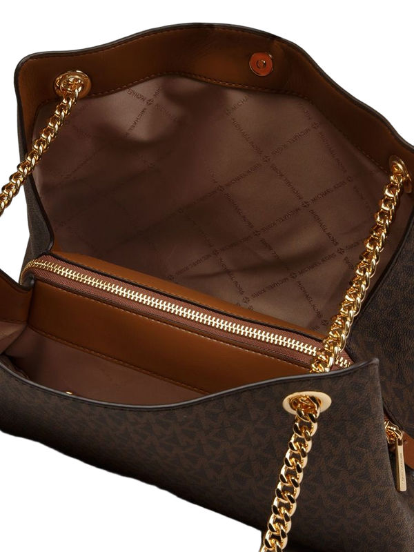 Michael Kors 100% Polyvinyl Chloride crossbody bag in brown
