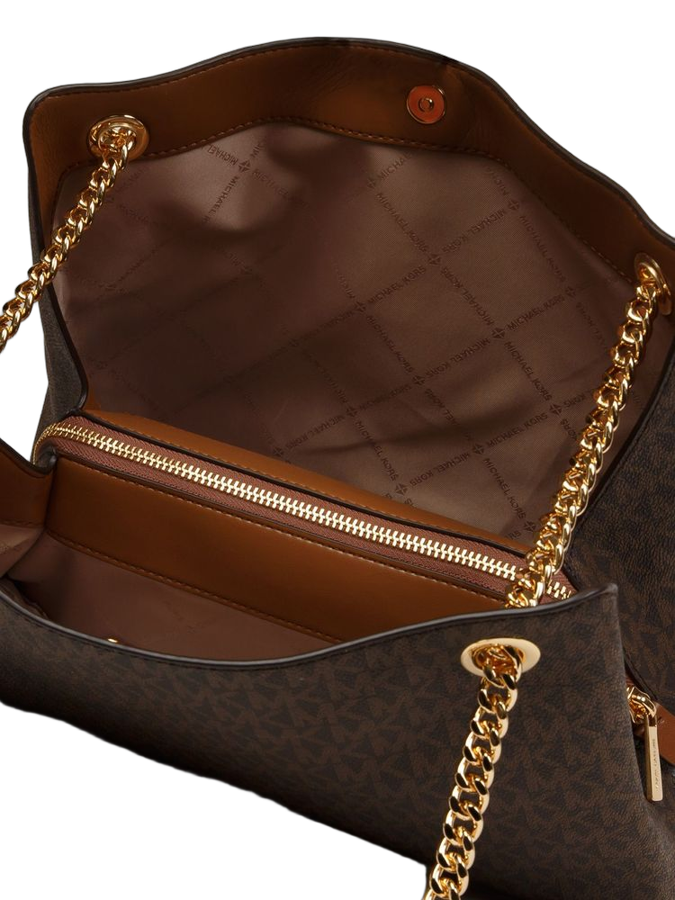 Michael Kors 100% Polyvinyl Chloride crossbody bag in brown