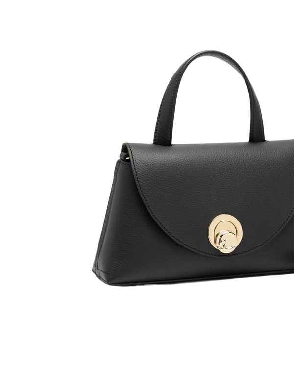 Coccinelle Top Handle Bag Black-Cognac Black/cognac Bovine Leather / Top-handle-bags