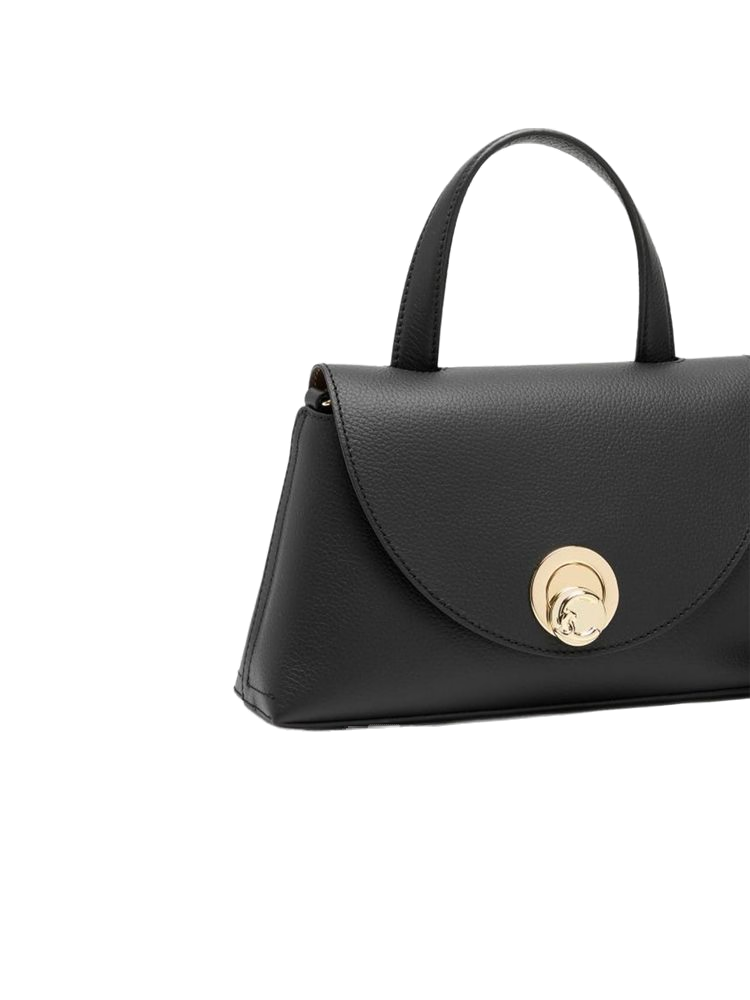Coccinelle Top Handle Bag Black-Cognac Black/cognac Bovine Leather / Top-handle-bags