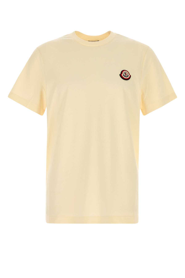 Cream Cotton T-Shirt Exterior