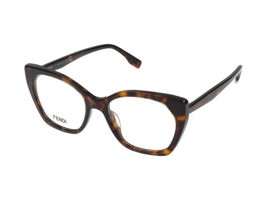 Maison Fendi FE50136I Acetate eyeglasses in tortoiseshell