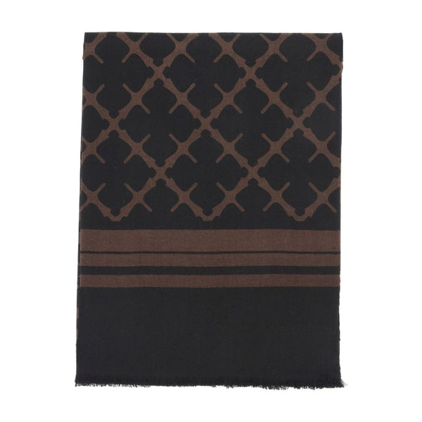 Cornelis Scarf - By Malene Birger Wool Brown Accessories /