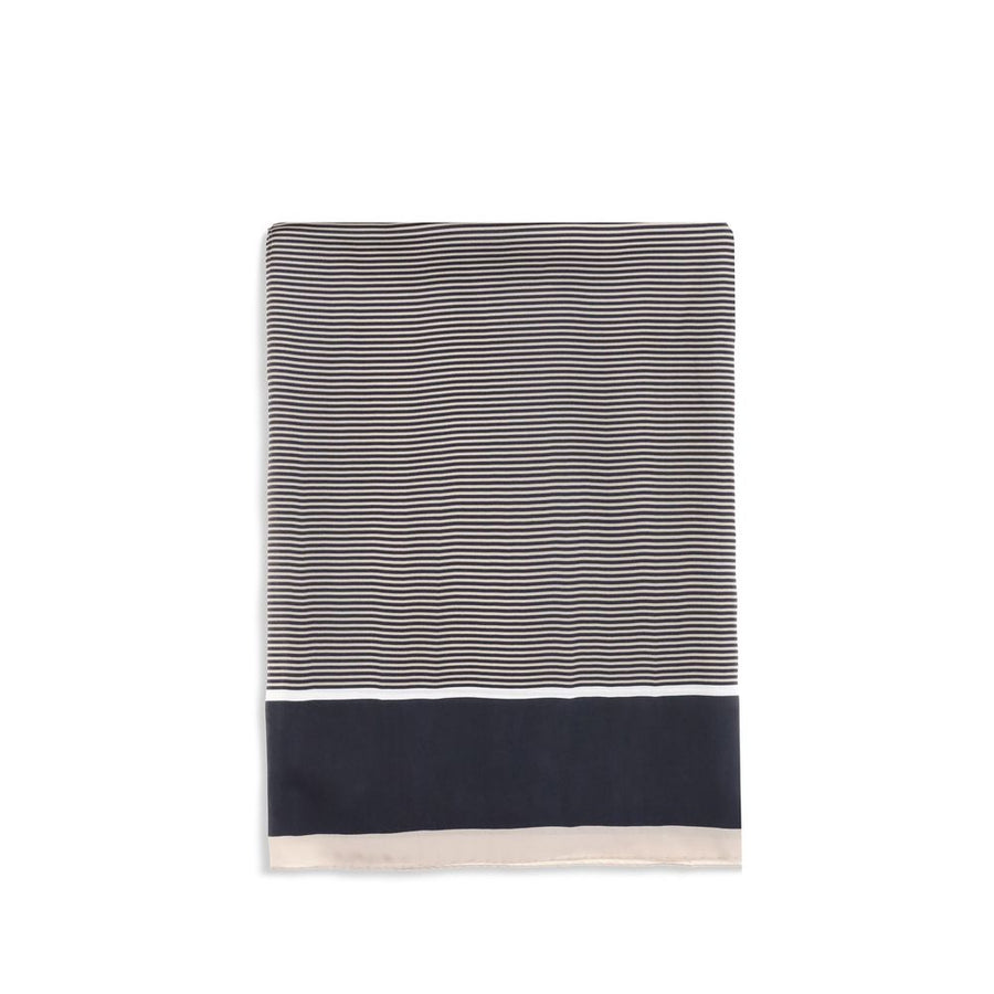 Saint Laurent 100% Silk scarf in blue