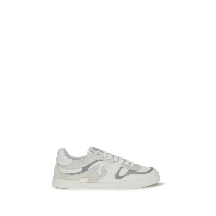 Dolce & Gabbana Upper: 100% Calf Leather Bos Taurus; Sole: 100% Rubber sneaker in white