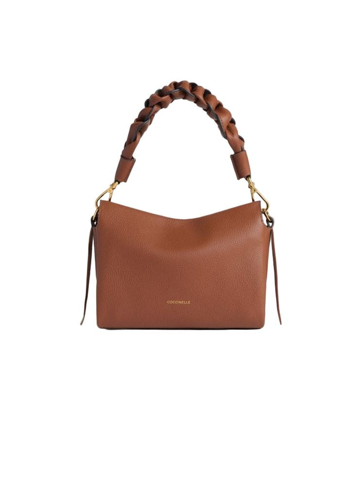 Coccinelle Top Handle Bag Cognac-Black Cognac/black Bovine Leather / Top-handle-bags