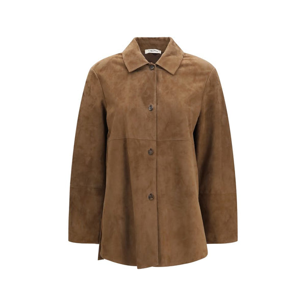 Brown Lamb Ovis Aries Leather Jacket Clothing