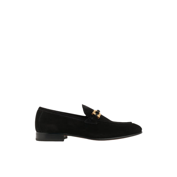 Ferragamo Suede loafer in black