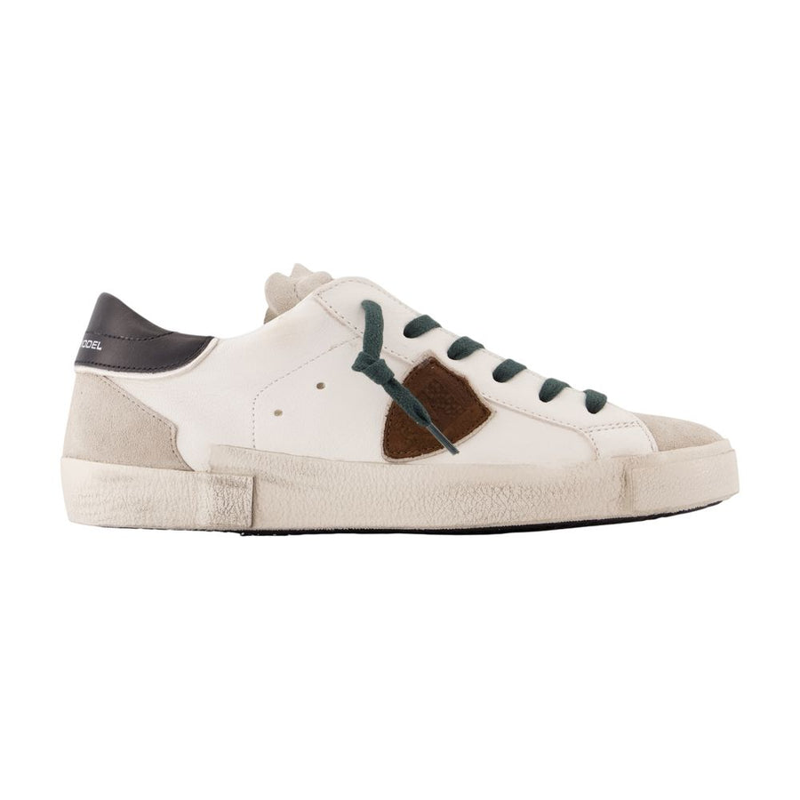 Philippe Model Leather sneaker in white