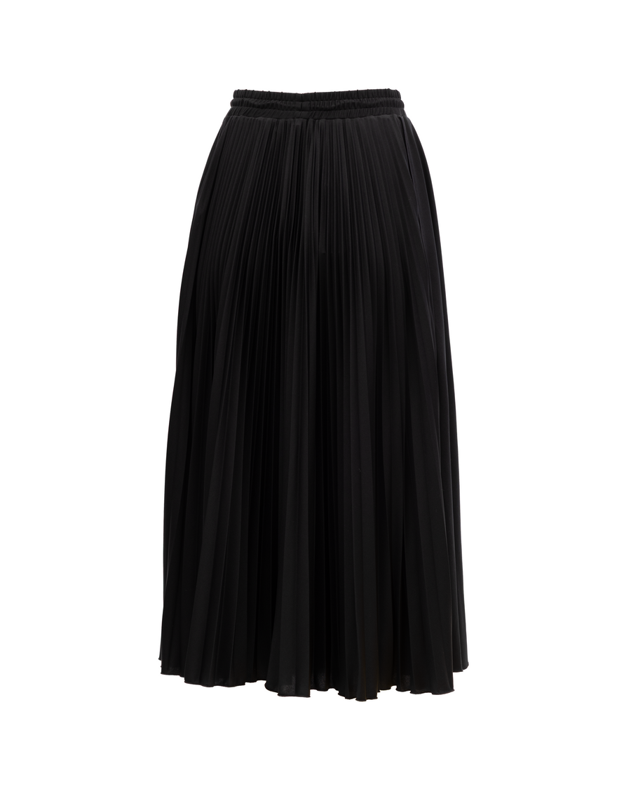 Women Jersey Skirt Black