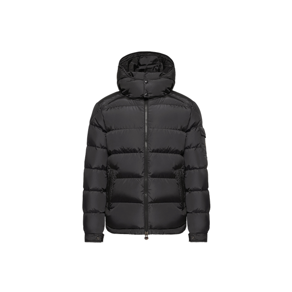 Moncler Nylon shell with down fill down jacket in navy