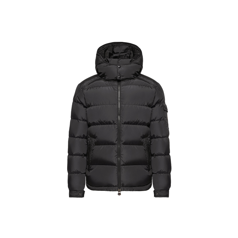 Moncler Nylon shell with down fill down jacket in navy