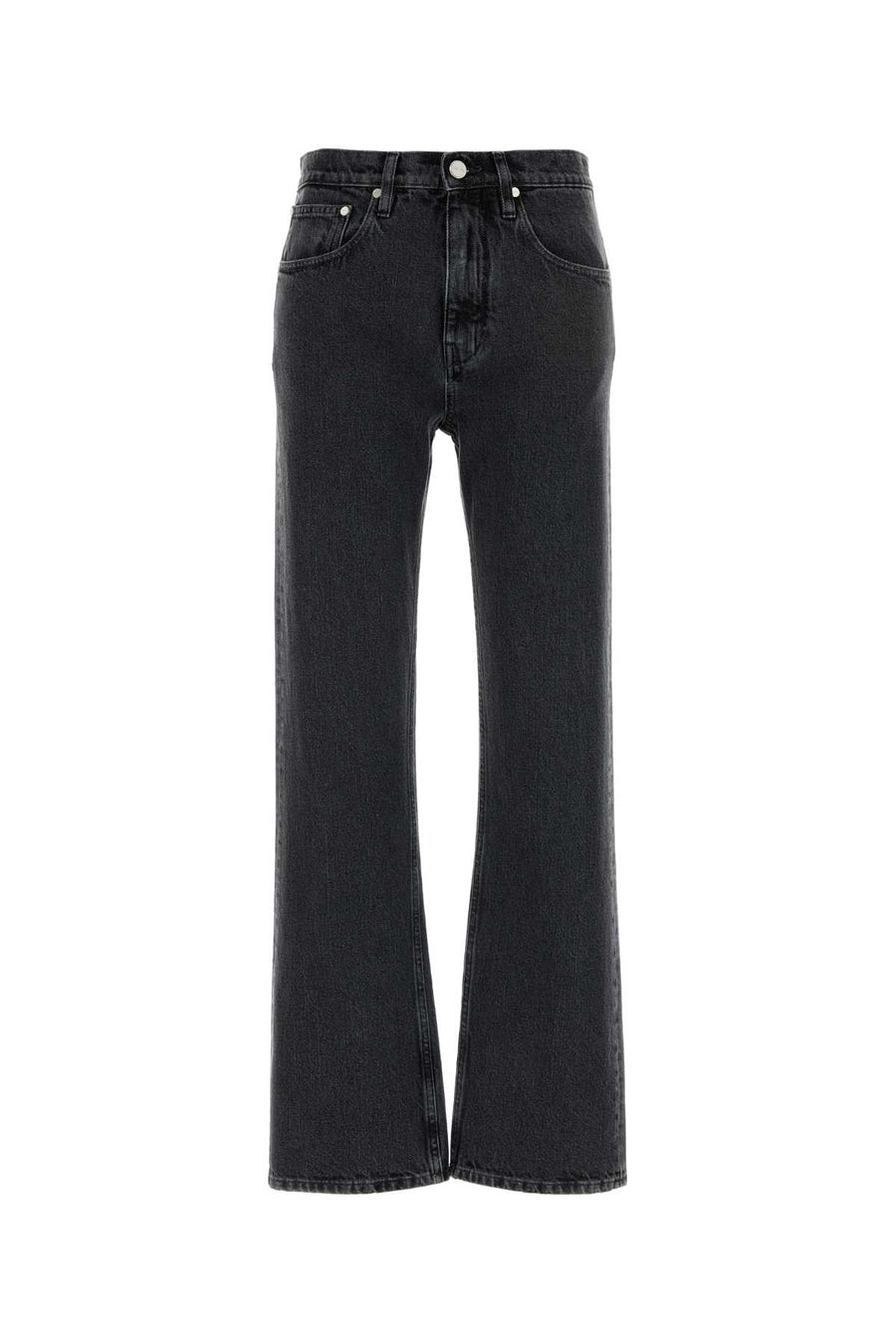 Dark Grey Denim Jeans 069 Exterior: Cotton
