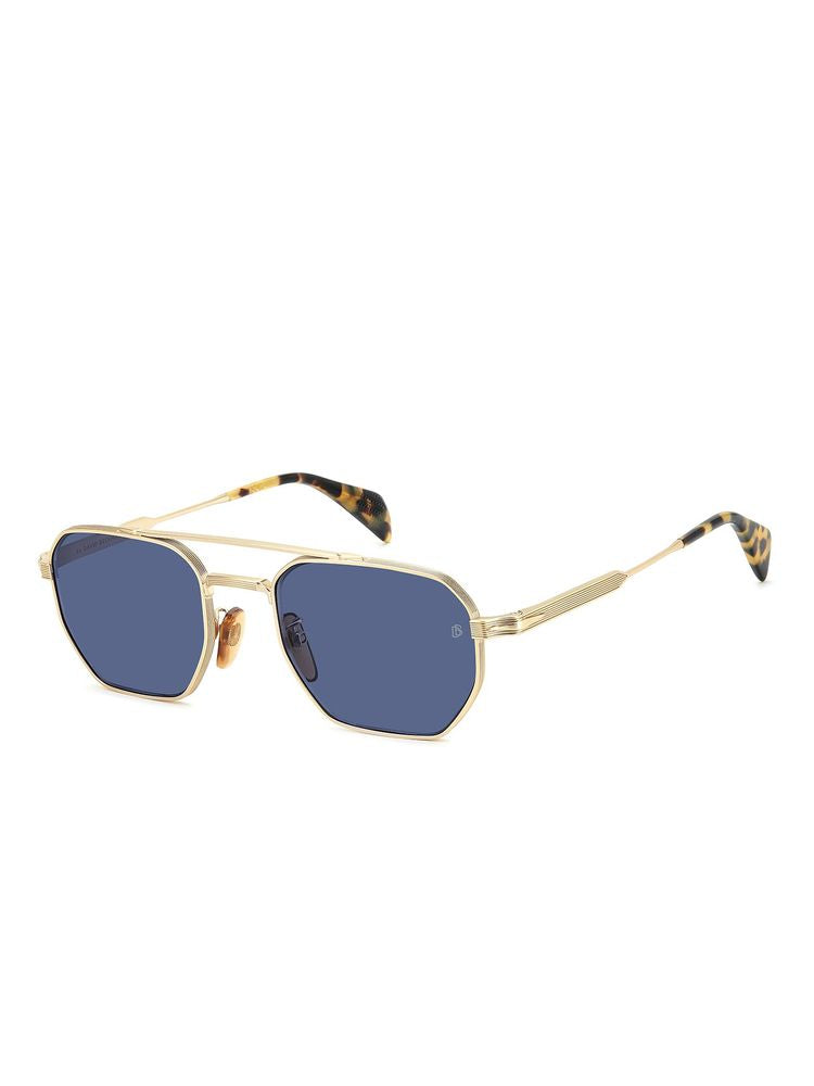 David Beckham DB Metal frame sunglasses in gold
