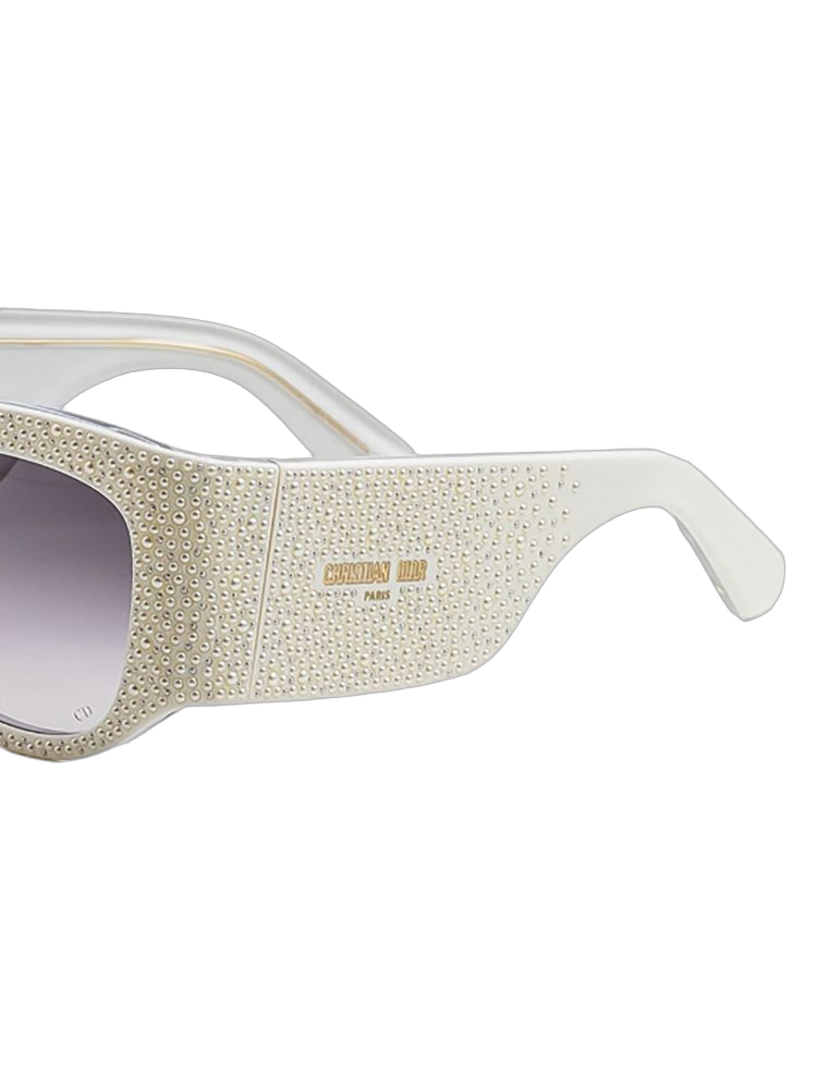 Dior DIORNUIT Acetate sunglasses in white