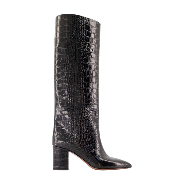 Paris Texas Calfskin boot in black