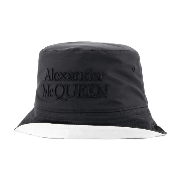 Alexander McQueen 7757954404Q1077 Polyester bucket hat in black
