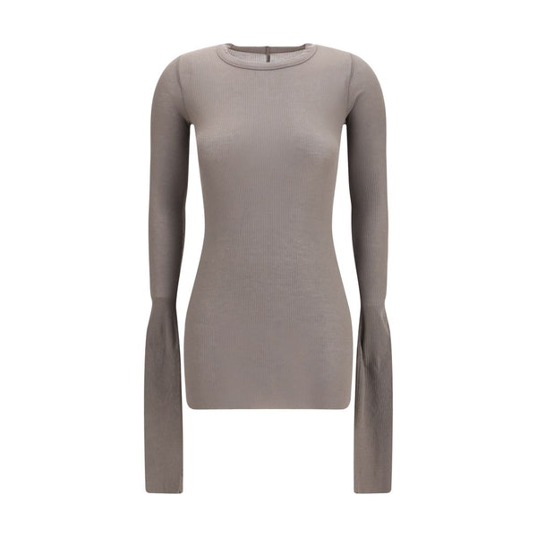 Rick Owens 88% Viscose 12% Silk t-shirt in gray