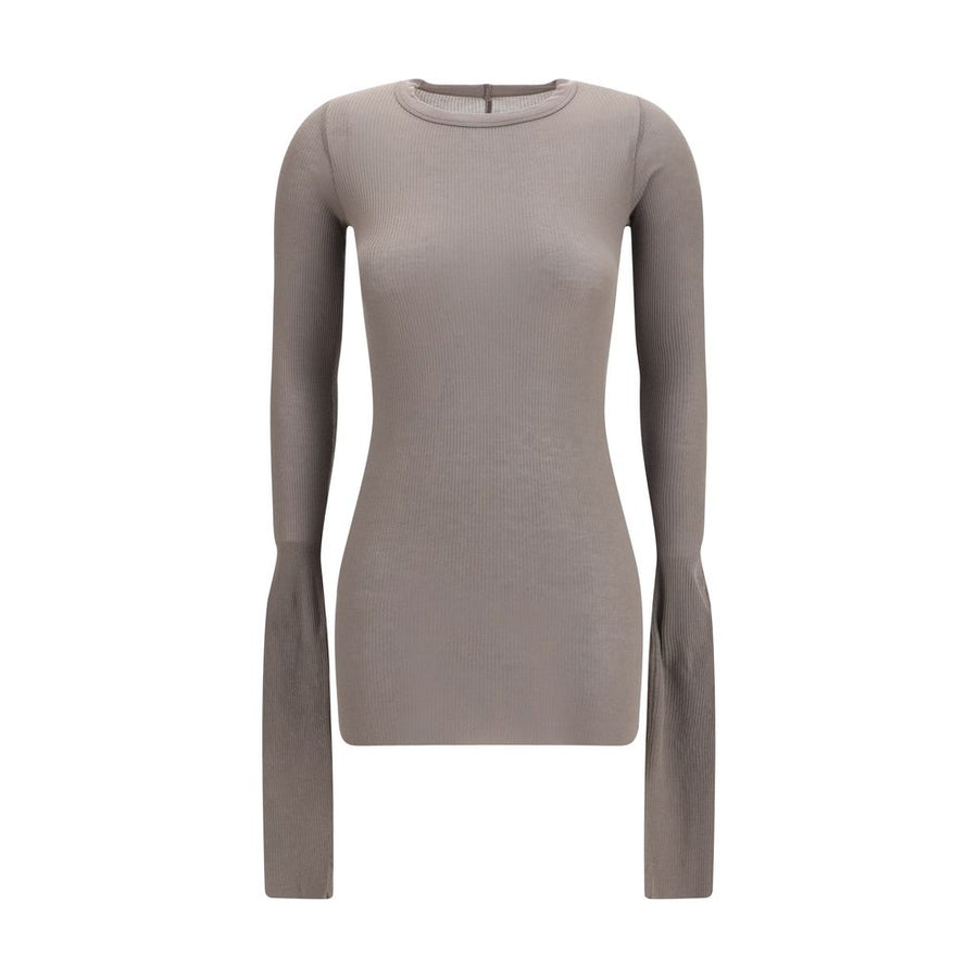 Rick Owens 88% Viscose 12% Silk t-shirt in gray