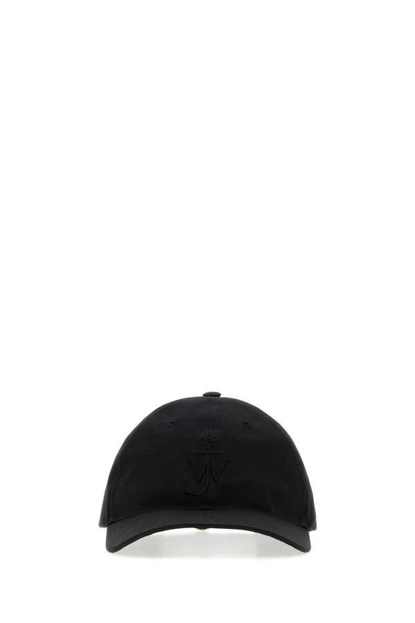 Black Gabardine Baseball Cap Cappelli