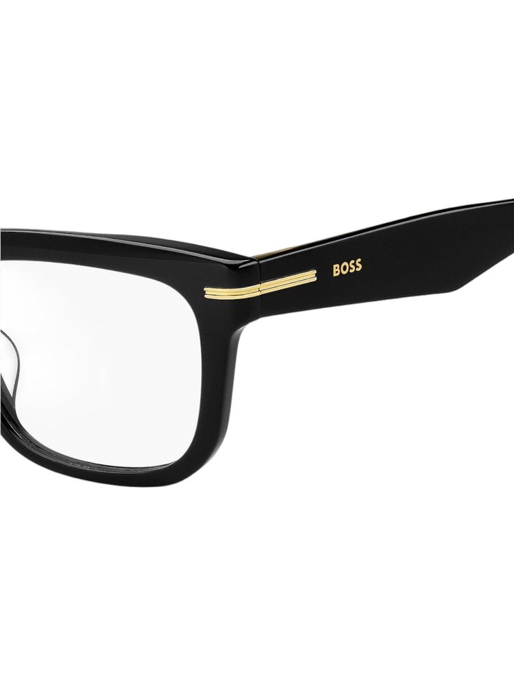 Hugo Boss BOSS 100% Acetate eyeglasses in black