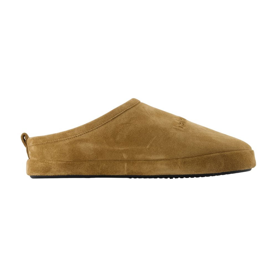Balenciaga Suede slipper in brown