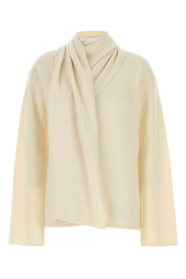 Cream Cashmere Frances Sweater Ivory Exterior