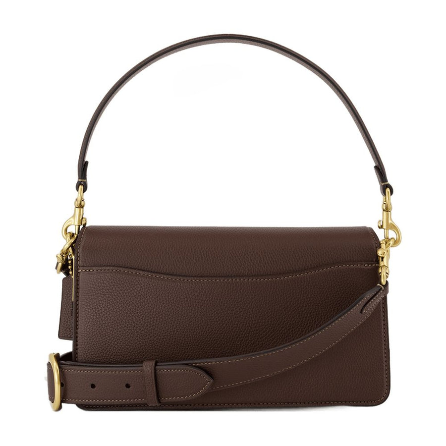Coach cowhide shoulder bag in brown