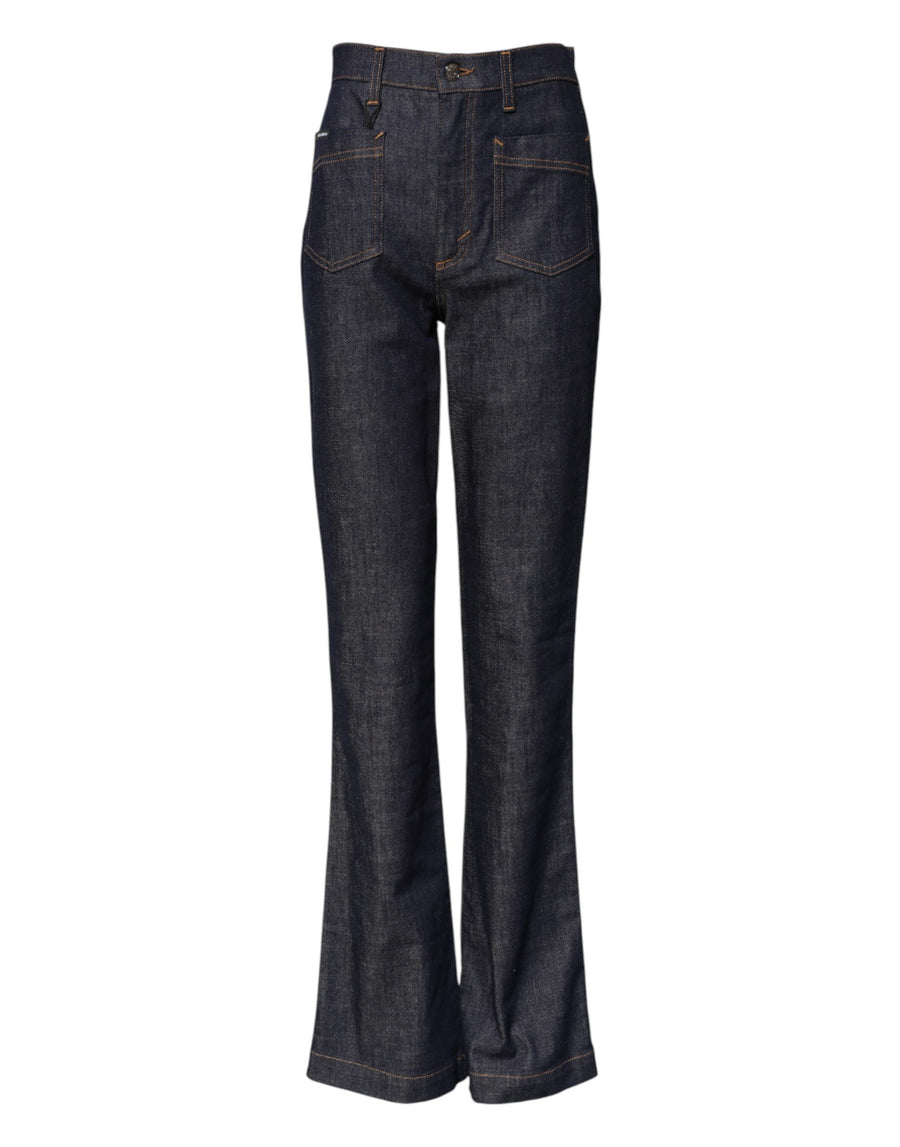 Dolce & Gabbana 99% Cotton 1% Elastane jeans in navy