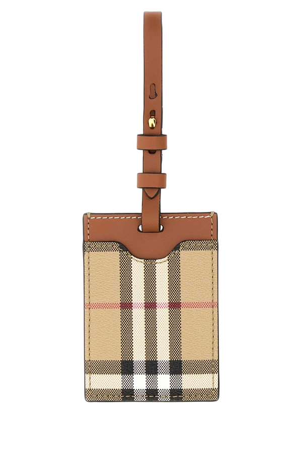 Burberry Exterior: 71% Polyurethane card case in beige
