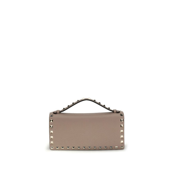 Valentino Garavani 100% Calf Leather Bos Taurus wallet in beige