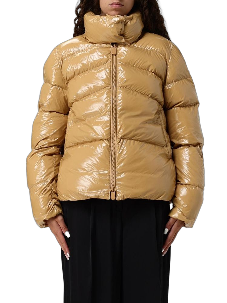 Pinko 100% Polyamide down jacket in beige