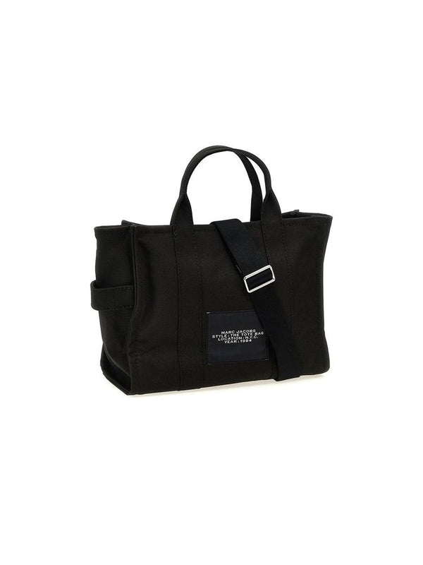 Marc Jacobs 100% Cotton tote bag in black