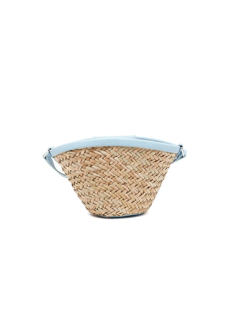 Pinko 100% Cowhide bucket bag in beige