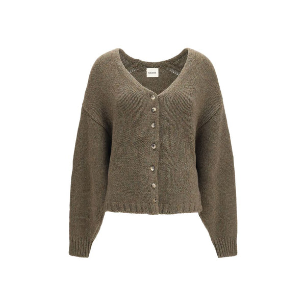 Khaite 100% Cashmere cardigan in beige