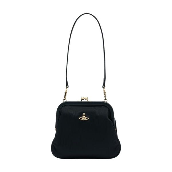 Vivienne Westwood Viscose clutch in black